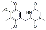 CAS#: 120040-38-2， 1-Methyl-3-[(2,4,5-Trimethoxy-3-Methylphenyl)Methyl]Piperazine-2,5-Dione