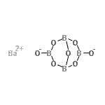 CAS 登录号：12007-55-5， 钡硼氧化物