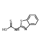 CAS#: 120210-19-7， 1,3-Benzothiazol-2-Ylcarbamothioic S-Acid