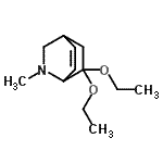 CAS#: 120230-21-9， 7,7-Diethoxy-2-Methyl-2-Azabicyclo[2.2.2]Oct-5-Ene