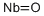 structure of CAS# 12034-57-0, Niobium Oxide (NbO);Ketoniobium;Nbo;Niobium(Ii) Oxide