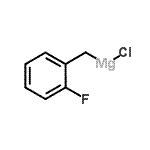 结构式 CAS# 120608-58-4, 氯(2-氟苄基)镁