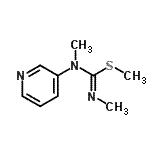 CAS#: 120740-67-2， Methyl N,N'-Dimethyl-N-3-Pyridinylcarbamimidothioate