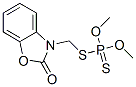 CAS#: 1218-13-9， 3-(Dimethoxyphosphinothioylsulfanylmethyl)-1,3-Benzoxazol-2-One