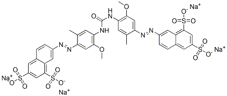 CAS#: 12217-64-0， Tetrasodium 7,7'-[Carbonylbis[Imino(5-Methoxy-2-Methyl-4,1-Phenylene)Azo]]Bis(Naphthalene-1,3-Disulphonate)