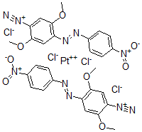CAS#: 122202-18-0， Platinum(II) Tetrachlorodianion (Fast Black)2