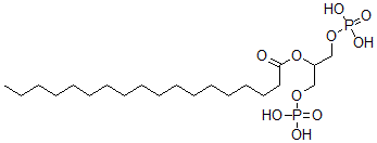 CAS#: 122276-84-0， 2-O-Stearoylglycerol-1,3-biphosphate