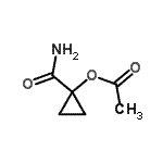 CAS#: 123032-98-4， 1-Carbamoylcyclopropyl Acetate