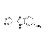 CAS#: 123396-66-7， 2-(1H-Imidazol-1-Yl)-5-Methyl-1H-Benzimidazole