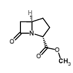 CAS 登录号：123409-85-8， 甲基(2R,5R)-7-氧代-1-氮杂双环[3.2.0]庚烷-2-羧酸酯