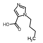 CAS#: 123451-25-2， 1-Butyl-1H-Imidazole-5-Carboxylic Acid