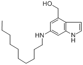 CAS#: 123597-55-7， 6-(Decylamino)-1H-Indole-4-Methanol