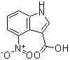 CAS#: 123604-27-3， 4-Nitro-1H-Indole-3-Carboxylic Acid