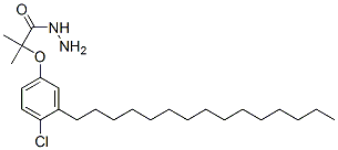CAS#: 124237-29-2， 2-(4-Chloro-3-Pentadecylphenoxy)-2-Methylpropanehydrazide