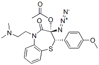 CAS#: 124255-99-8， 4-Azido-N-[2-[(2S,3S)-3-Hydroxy-2-(4-Methoxyphenyl)-4-Oxo-2,3-Dihydro-1,5-Benzothiazepin-5-Yl]Ethyl]Benzamide