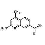 CAS#: 124281-66-9， 2-Amino-4-Methyl-7-Quinolinecarboxylic Acid