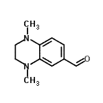CAS#: 124293-43-2， 1,4-Dimethyl-1,2,3,4-Tetrahydro-6-Quinoxalinecarbaldehyde