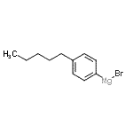 CAS#: 124388-30-3， Bromo(4-Pentylphenyl)Magnesium