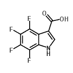 CAS#: 124614-50-2， 4,5,6,7-Tetrafluoro-1H-Indole-3-Carboxylic Acid