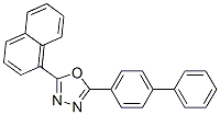 CAS#: 1248-45-9， 2-[1,1'-Biphenyl]-4-Yl-5-(1-Naphthyl)-1,3,4-Oxadiazole