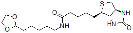 CAS#: 124884-03-3， 5-[(3aS,6R,6aS)-2-Oxo-1,3,3a,4,6,6a-Hexahydrothieno[3,4-d]Imidazol-6-Yl]-N-[5-(1,3-Dioxolan-2-Yl)Pentyl]Pentanamide