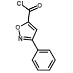 CAS#: 124953-60-2， 3-Phenylisoxazole-5-Carbonyl Chloride