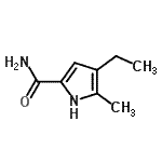 CAS#: 125342-47-4， 4-Ethyl-5-Methyl-1H-Pyrrole-2-Carboxamide