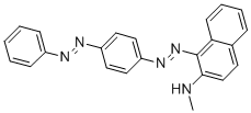 CAS#: 125455-63-2， N-Methyl-1-[2-[4-(2-Phenyldiazenyl)Phenyl]Diazenyl]-2-Naphthalenamine