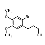 CAS#: 125593-63-7， 3-(2-Bromo-4,5-Dimethoxyphenyl)-1-Propanol