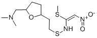 CAS#: 127060-77-9， (Z)-N-[2-[5-(Dimethylaminomethyl)Oxolan-2-Yl]Ethylsulfanyl]-1-Methylsulfanyl-2-Nitroethenamine