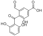 CAS#: 127448-92-4， 4-(2,6-Dihydroxybenzoyl)-3-Formyl-5-Hydroxybenzoic Acid