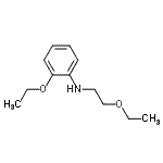 CAS 登录号：127599-50-2， 2-乙氧基-N-(2-乙氧基乙基)苯胺