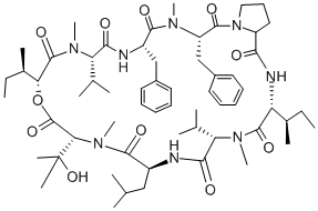 CAS#: 127785-64-2， Aureobasidin A