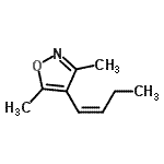 CAS#: 128035-77-8， 4-[(1Z)-1-Buten-1-Yl]-3,5-Dimethyl-1,2-Oxazole