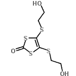 CAS#: 128258-72-0， 4,5-Bis[(2-Hydroxyethyl)Sulfanyl]-1,3-Dithiol-2-One