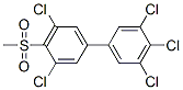 CAS#: 128759-99-9， 1,3-Dichloro-2-Methylsulfonyl-5-(3,4,5-Trichlorophenyl)Benzene
