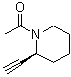 CAS#: 128960-04-3， 1-[(2S)-2-Ethynyl-1-Piperidinyl]Ethanone