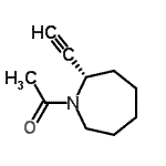 CAS#: 128960-06-5， 1-[(2S)-2-Ethynyl-1-Azepanyl]Ethanone