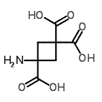CAS#: 129287-89-4， 3-Amino-1,1,3-Cyclobutanetricarboxylic Acid
