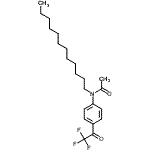 CAS#: 129476-45-5， N-Dodecyl-N-[4-(Trifluoroacetyl)Phenyl]Acetamide