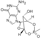 CAS 登录号：129546-31-2， 2',5'-环甲基膦酸酯鸟苷