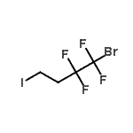 结构式 CAS# 129587-49-1, 1-溴-1,1,2,2-四氟-4-碘丁烷