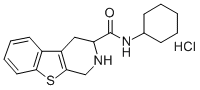 CAS 登录号：129592-83-2， N-环己基-1,2,3,4-四氢-[1]苯并噻吩并[3,2-d]吡啶-3-甲酰胺盐酸盐