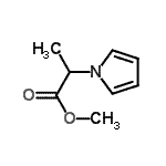 CAS 登录号：130016-69-2， 甲基2-(1H-吡咯-1-基)丙酸酯