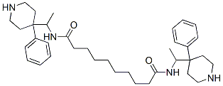 CAS#: 13018-50-3， N,N'-Bis(1-Methyl-4-Phenyl-4-Piperidylmethyl)Decanediamide