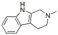 CAS#: 13100-00-0， 2-Methyl-9H-1,2,3,4-tetrahydropyrido(3,4-b)indole