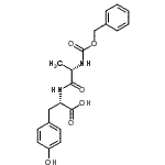 CAS#: 13122-97-9， N-[(Benzyloxy)Carbonyl]-L-Alanyl-L-Tyrosine