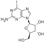 CAS#: 13153-32-7， 2-Amino-6-Iodopurine Ribonucleoside