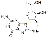 CAS#: 131635-07-9， 2,8-Diamino-9-[(2R,3R,4S,5S)-3,4-Dihydroxy-5-(Iodomethyl)Oxolan-2-Yl]-3H-Purin-6-One
