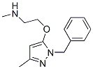 CAS#: 13200-70-9， 2-[(1-Benzyl-3-Methyl-1H-Pyrazol-5-Yl)Oxy]-N-Methylethanamine